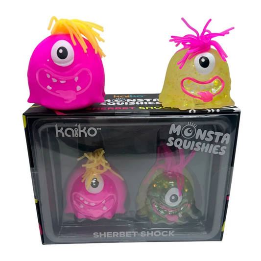 Sherbet Shock Monsta Squishies – Twin Set by Kaiko