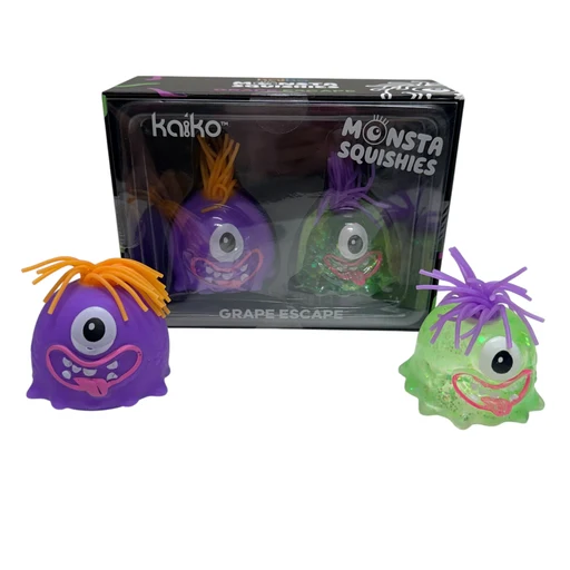 Grape Escape Monsta Squishies – Twin Set by Kaiko