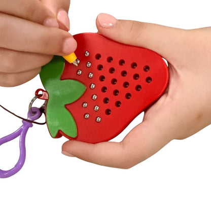 Kaiko_Strawberry_magnetic_pad_keyring_pop