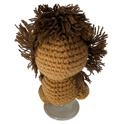 Courage Doesn't Always Roar Lion Mini Hand Crochet Plush Support by Kaiko