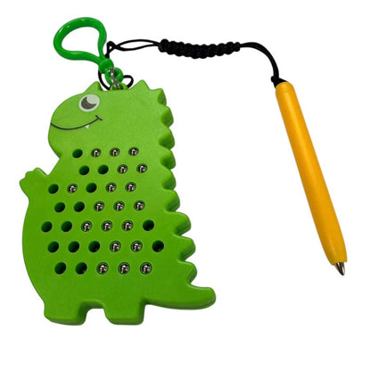 Kaiko_dino_magnetic_pad_keyring_2