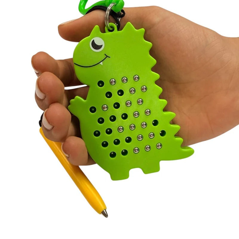 Kaiko_dino_magnetic_pad_keyring_5