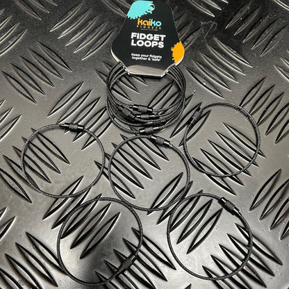 Kaiko_fidgets_fidget_loops_pack_of_5_black