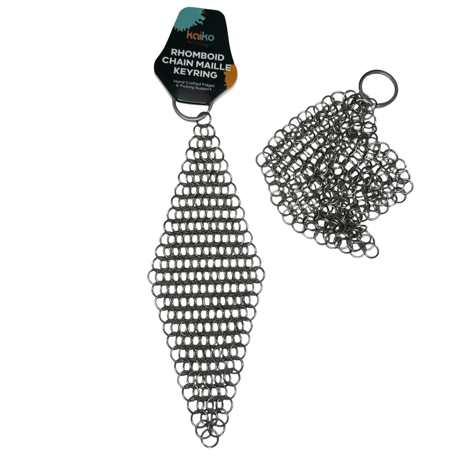Kaiko_rhomboid_keyring_with_tag
