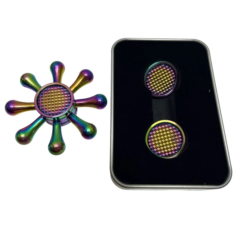Kaiko_spikey_spinner_hub_tin
