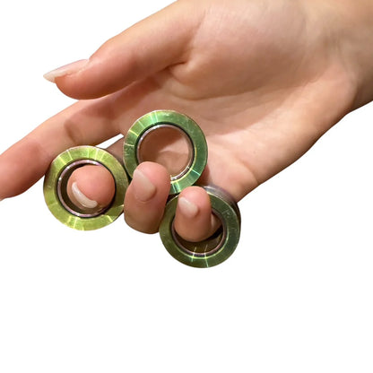 TRI Magnetic rings- Oil Slick- Metal Kaiko Exclusive