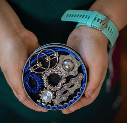 Kaiko_The_Works_metal_Fidget_Kit_royal_blue