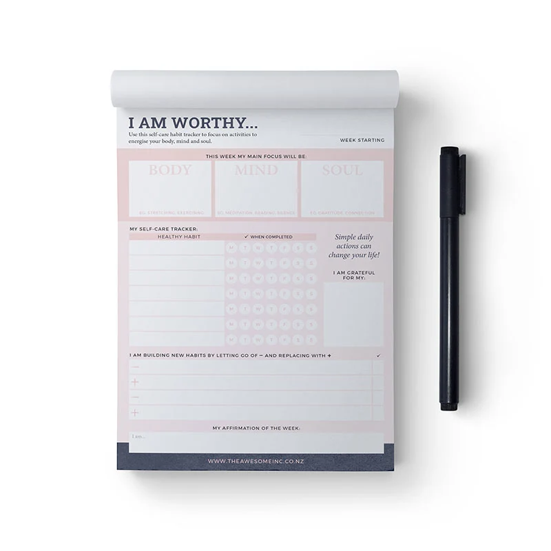 Kiwi_Journals_Self-Care_Habbit_tracker_I_am_worthy