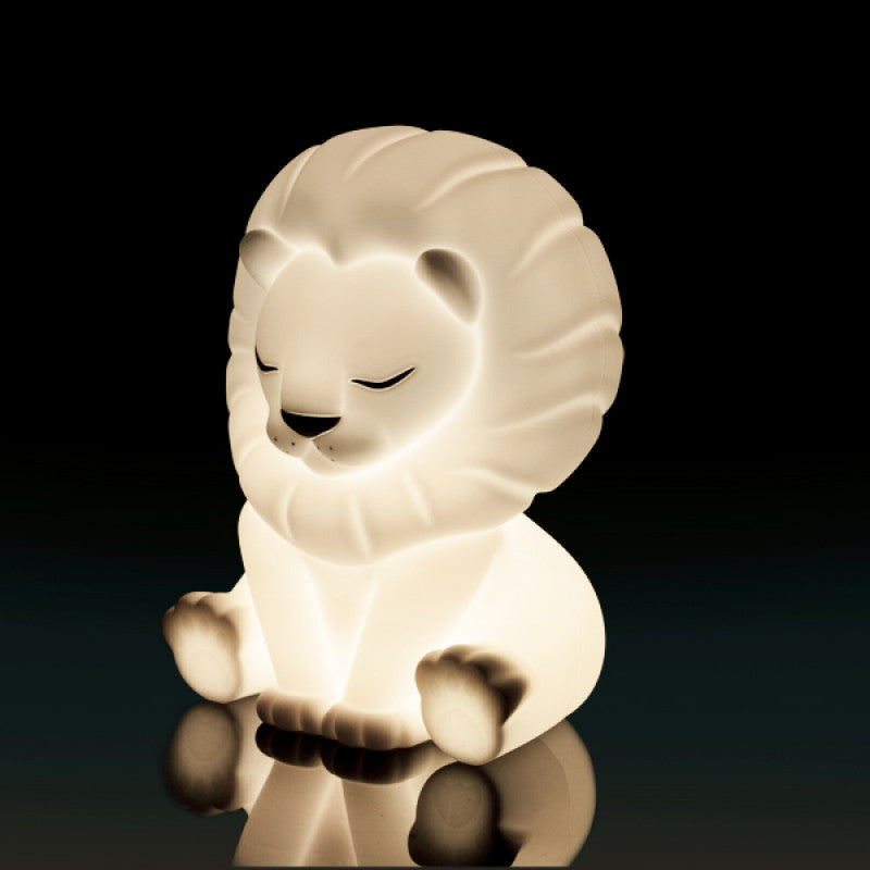 Lil_Dreamers_adorable_sleeping_lion_LED_touch_lamp._lit_up