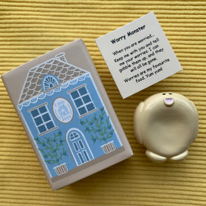 Litte_Joys_Metal_Worry_Stone_Worry_Monster_with_house..