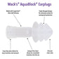 Macks AquaBlock Reusable Swimming Ear Plugs