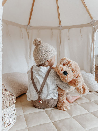 Mindful_and_Co_Kids_Calming_weighted_Animal_buddie_Charlie_the_puppy_dog_shoulder