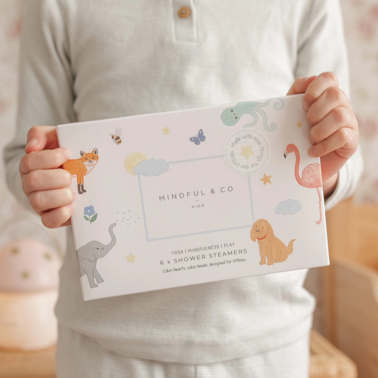 Mindful_and_Co_kids_shower_steamers_front_of_box