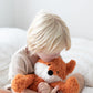 Mindful_and_co_kids_weighted_buddies_frankle_fox_with_young_person