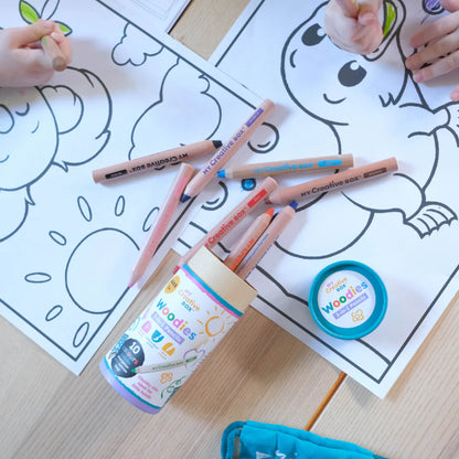 My_Creative_Box_3_in_one_Coloured_pencil_set_in_use