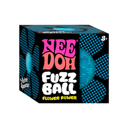 NeeDoh_Fuzz_Ball_Flower_Power_packaging_blue