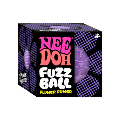 NeeDoh_Fuzz_Ball_Flower_Power_packaging_purple