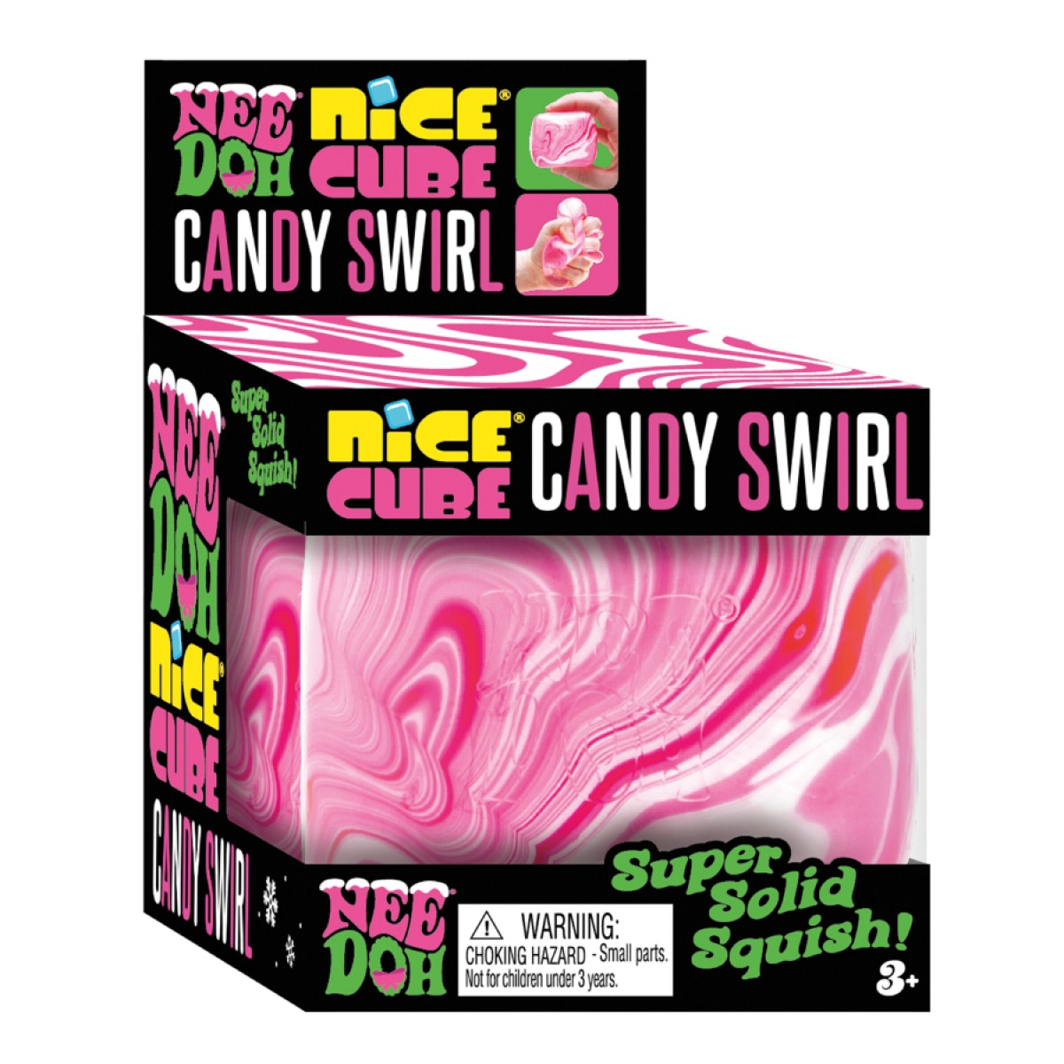 Candy Swirl Nice Cube by NeeDoh