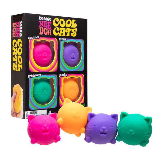Teenie NeeDoh® Cool Kittens 4-Pack By NeeDoh