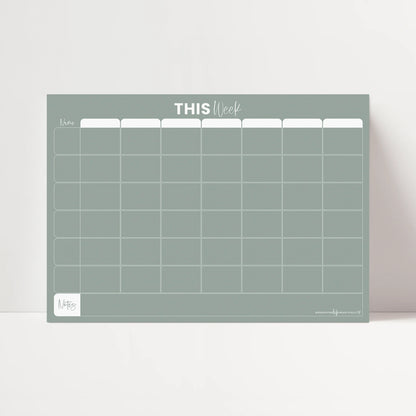Oranising_life_beautifully_Magnet_Family_Weekly_Planner_Sage__A3