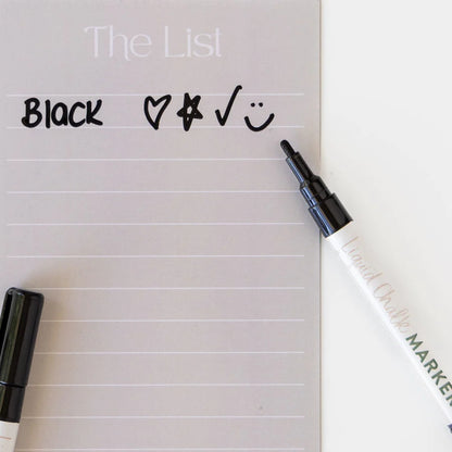 Black Liquid Chalk Marker