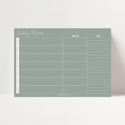 Organising_life_beautifully_Magnet_weekly_Planner_Landscape_Sage..