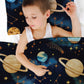 Outer Space Sensory Compression Bed Sheet