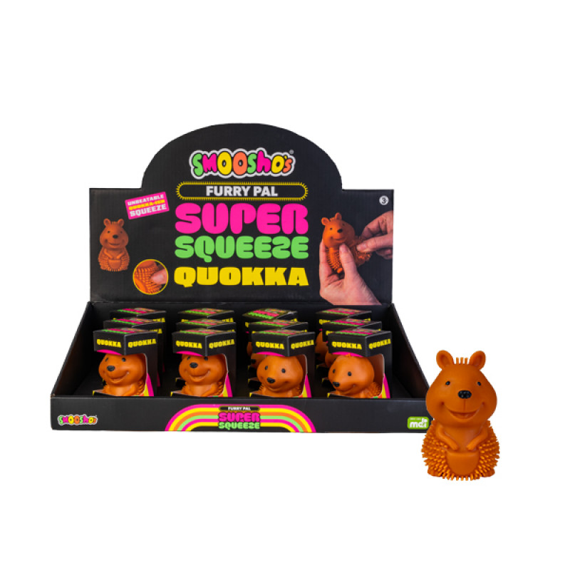 Quokka Furry Pal- Super Squeeze by Smooshos