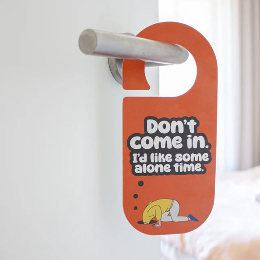 Clouds Door Hanger - Bedroom Door Sign by Remindables