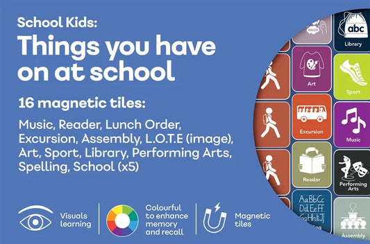 Things you have on at school BY REMINDABLES