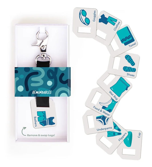 Remindables_Swimming_Reminder_Bag_Tags_Full_range