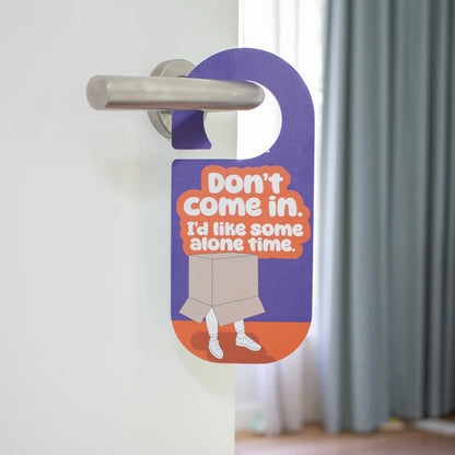 BOX Door Hanger- Bedroom Door Sign by Remindables