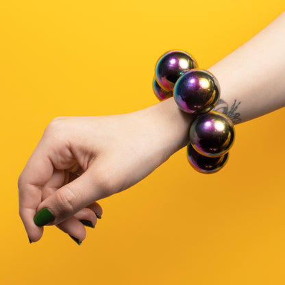 NEW! SPEKS. OIL SLICK 33mm Super Magnetic Balls- 6 Piece Set