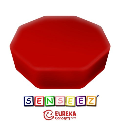 Senseez_Red_Octagon_cushion