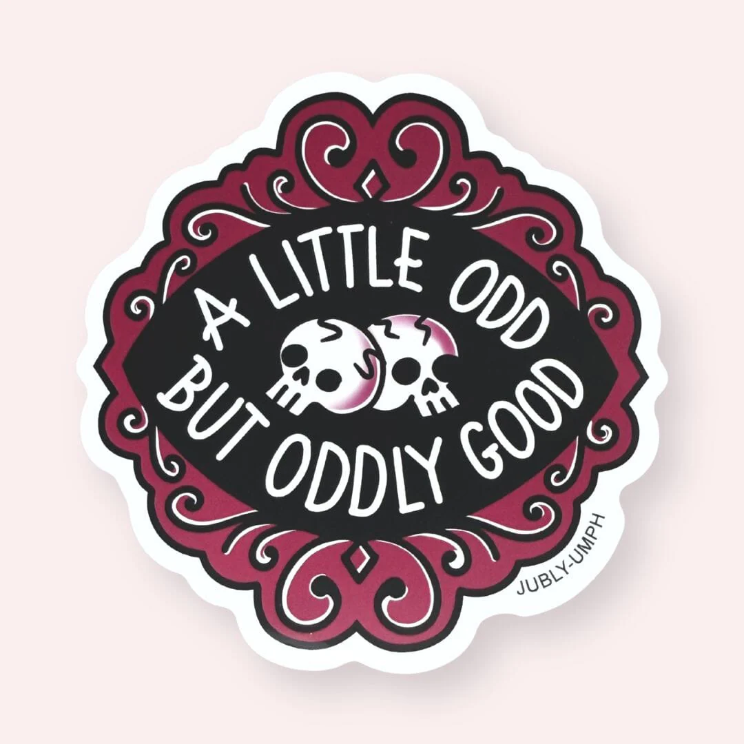 Sticker_Jubly-upmh_a_little_odd_but_oddly_good