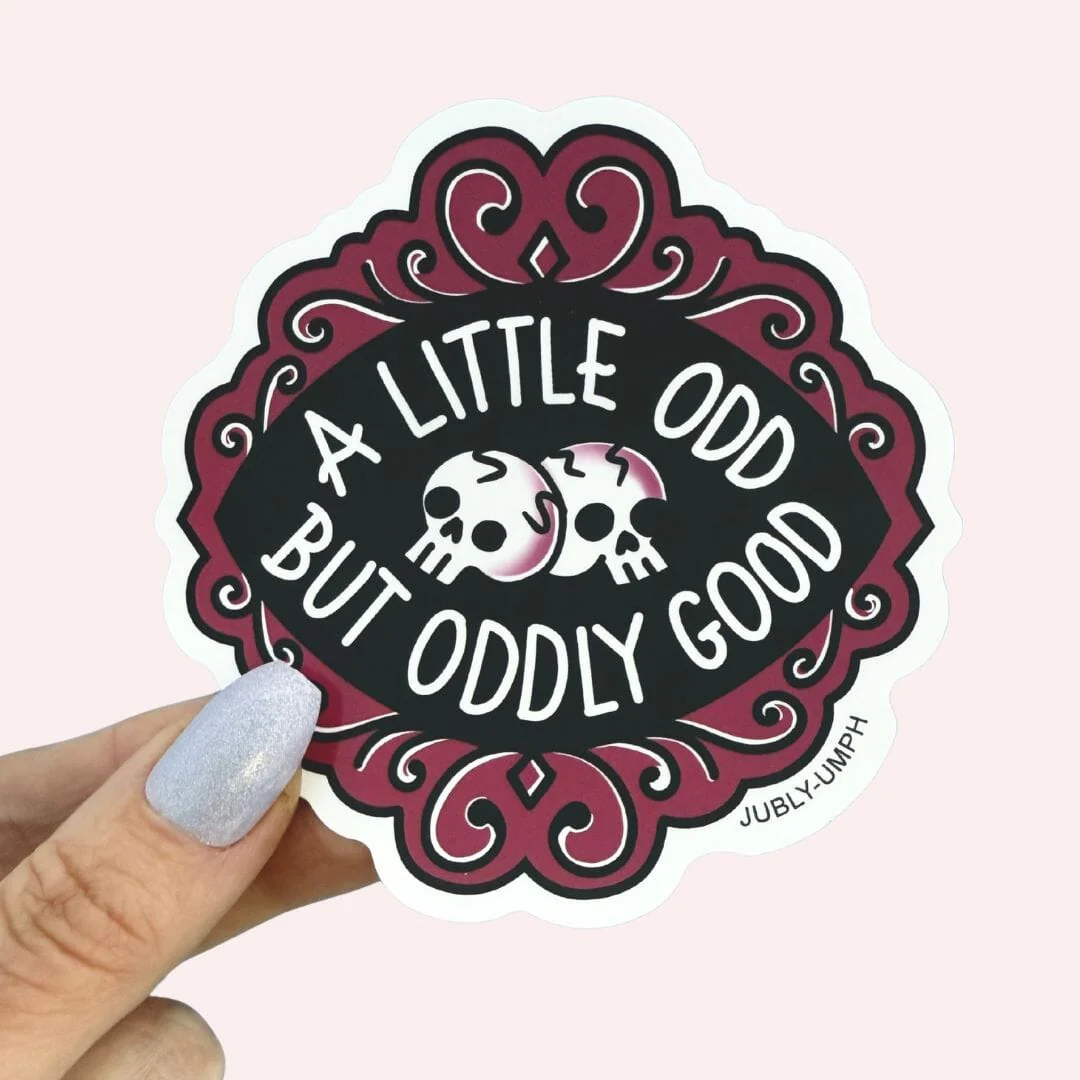 Sticker_Jubly-upmh_a_little_odd_but_oddly_good_finger_tip