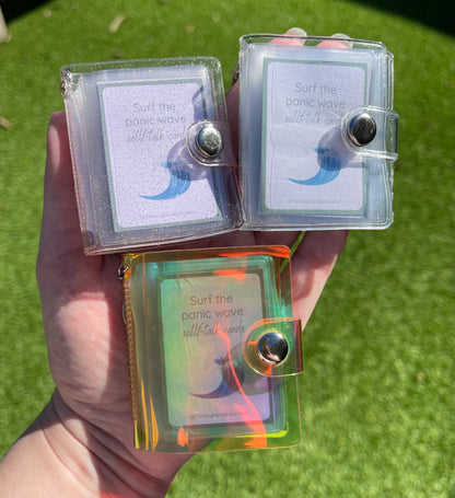 'Surf the panic wave' self-talk cards by Thriving Minds Education