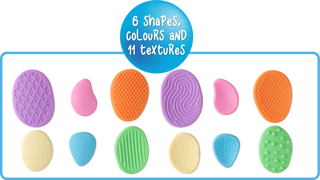 Textured Calming Stones Set by Sensory Sprouts
