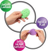 Textured Calming Stones Set by Sensory Sprouts