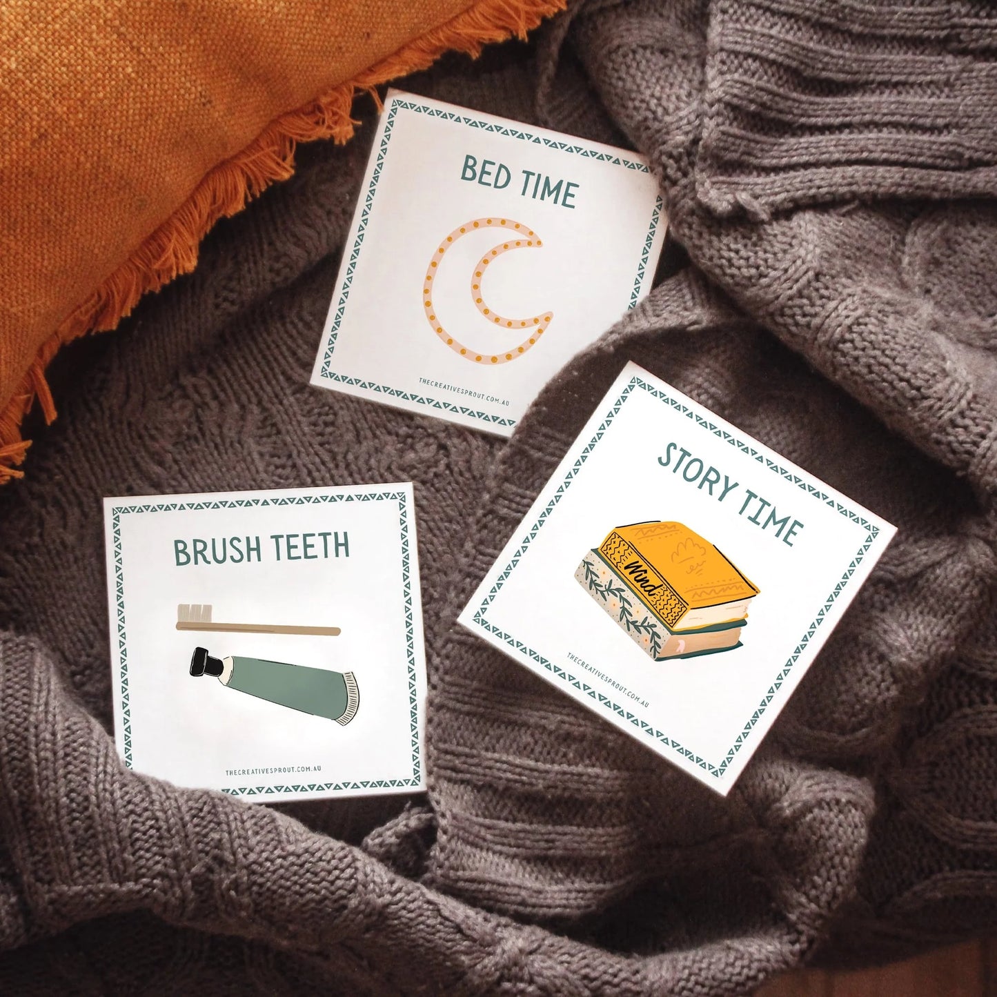 The_Creative_Sprout_72_Daily_Routine_Cards_bedtime