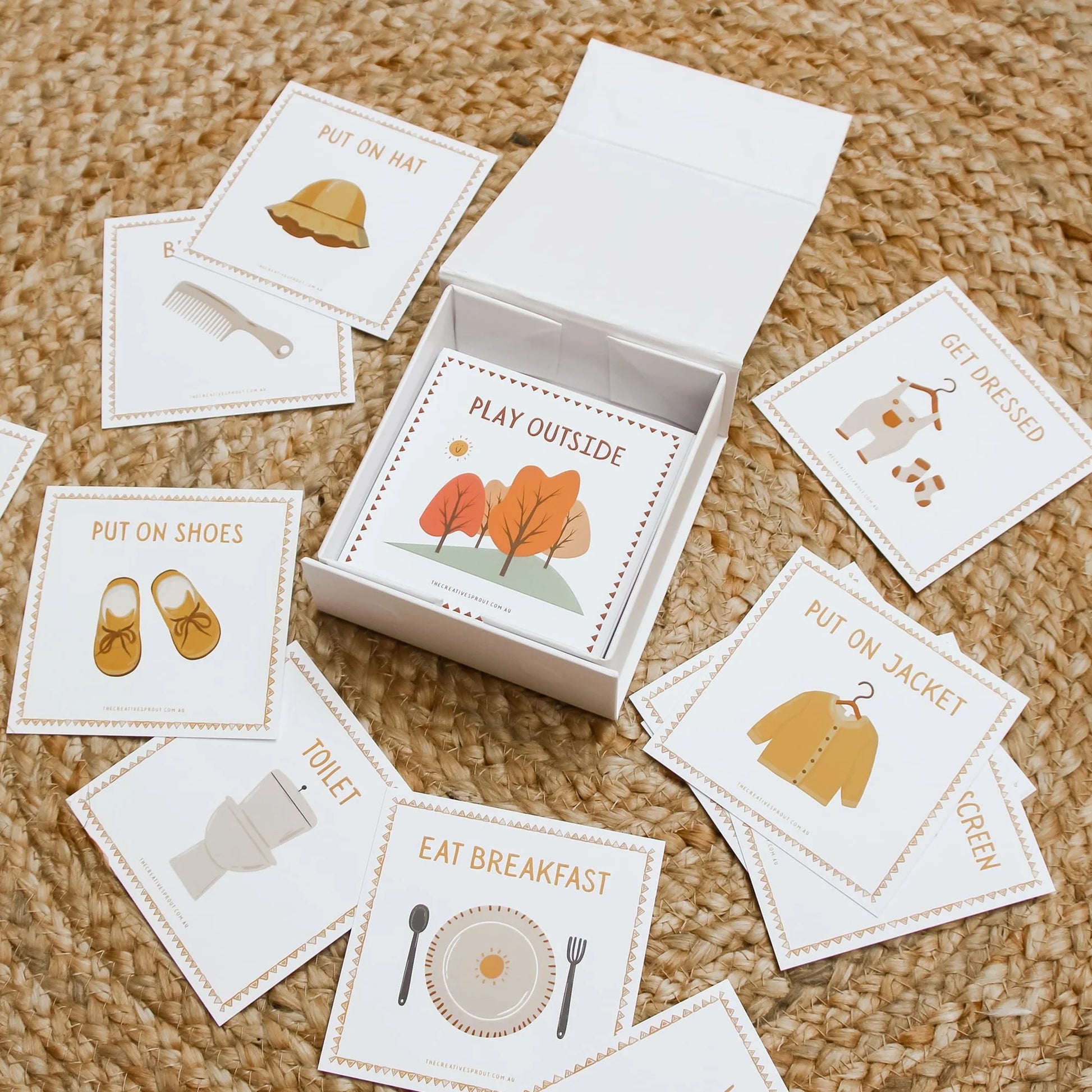 The_Creative_Sprout_72_Daily_Routine_Cards_packaging