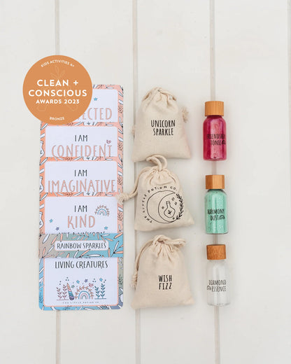 The_Little_Potion_co._Rainbow_Sparkles_Mindful_Potion_Kit_contents