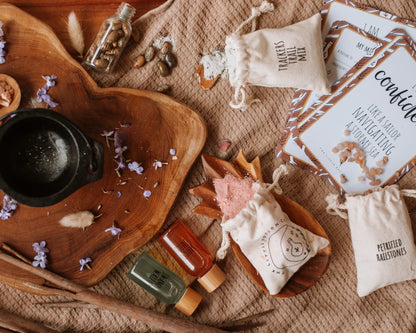 The_Little_Potion_co._Wild_Adventure_Mindful_Potion_Kit_bottles_and_powder