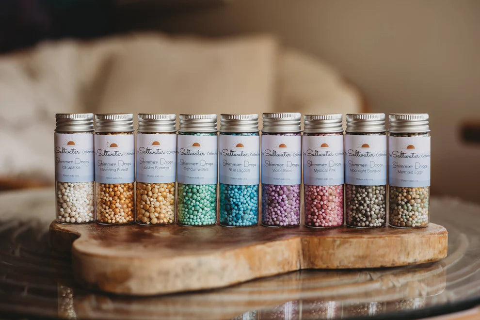 The_saltwater_collective_Shimmer_drops_collection