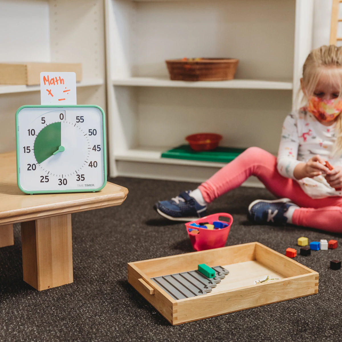 Timer Learning Station Time Timer® Original 8” - Learning Center Classroom Set (Set of 3 Prim ...