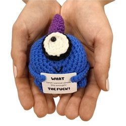 WTF... Critter Mini Hand Crochet Plush Support by Kaiko