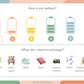 'How is my battery?'- Vinyl Sticker by Thriving Minds Education