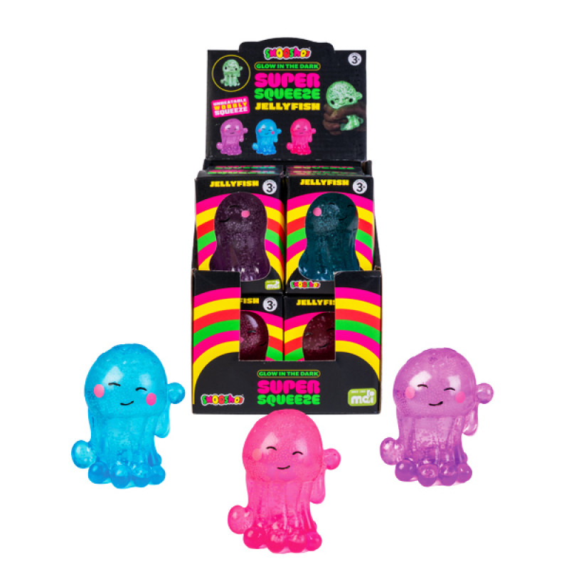 JELLYFISH Super Squeeze Glow in the Dark by Smooshos