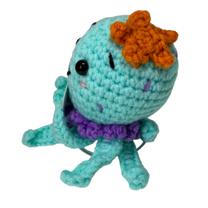 Just Because You Carry It Well Doesn't Mean It Isn't Heavy Octopus Mini Hand Crochet Plush Support by Kaiko