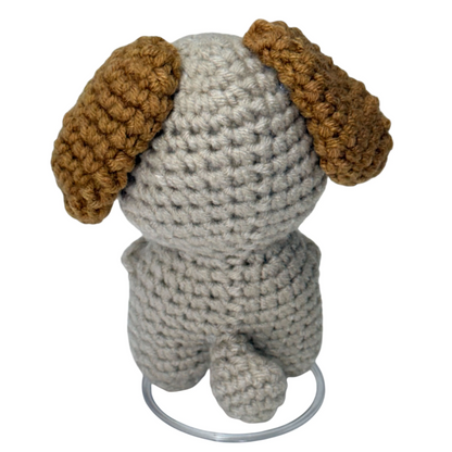 Not Bossy. Just Aggressively Helpful! Dog Mini Hand Crochet Plush Support by Kaiko